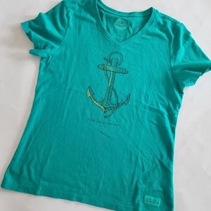 Life is Good Find your anchor Crusher‎ tee shirt